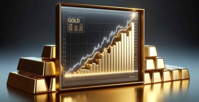 gold price chart 30 years